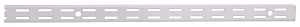 ProSource 25204PHL Shelf Standard, 2 mm Thick Material, 1 in W, 70-1/2 in H, Steel, White