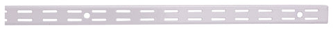 ProSource 25204PHL Shelf Standard, 2 mm Thick Material, 1 in W, 70-1/2 in H, Steel, White