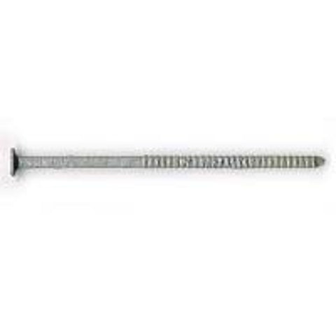 Maze H59S530 Hand Drive Nail, 8D, 2-1/2 in L, Carbon Steel, Tempered Hardened, Flat Head, Fluted Shank, 5 lb, Pack of 6