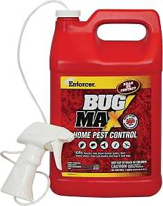 Enforcer EBM128 Home Pest Control Insect Killer, Liquid, Spray Application, 128 oz, Pack of 4