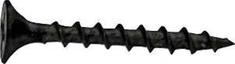 Orgill Bulk Nails 93425 Screw, #6 Thread, 1 in L, Twinfast Thread, Bugle Head, Phillips Drive, Sharp Point, Phosphate