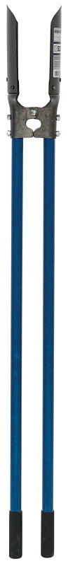 Seymour 21110 Post Hole Digger, 48 in L Handle, 59 in OAL, HCS Blade, Triple Riveted Blade, Fiberglass Handle
