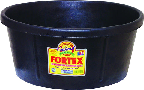 Fortex-Fortiflex CR650 Utility Tub, 6.5 gal Volume, Rubber