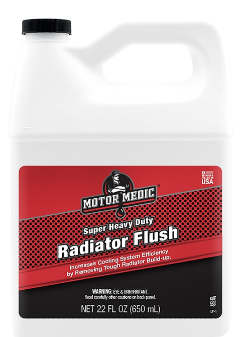 Motor Medic C2124 Radiator Flush, 22 oz, Jug, Liquid, Bland