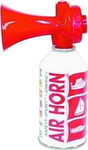 US Hardware M-250C Signal Air Horn, Non-Flammable, Specifications: 8 oz Can, 39.4 ft Coverage