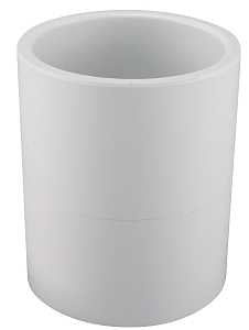 IPEX 035456 Coupling, 4 in, Socket, PVC, White, SCH 40 Schedule, 220 psi Pressure