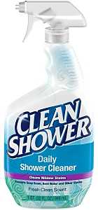 Clean Shower 00032 Shower Cleaner, 32 oz, Bottle, Liquid