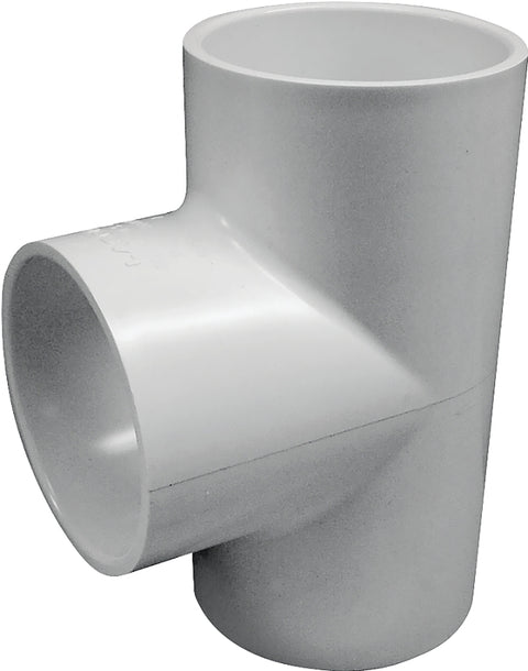 IPEX 035782 Tee, 3 in, Socket, PVC, White, SCH 40 Schedule, 260 psi Pressure