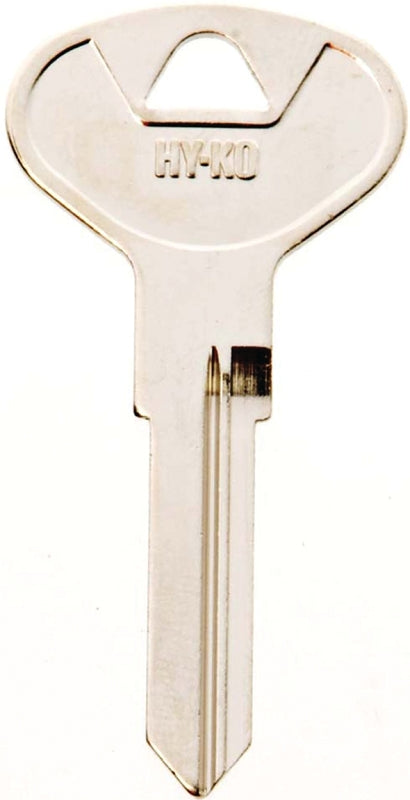Hy-Ko 11010VW23 Automotive Key Blank, Brass, Nickel, For: Volkswagen Vehicle Locks, Pack of 10