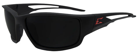 Edge TSK236 Polarized Safety Glasses, Unisex, Polycarbonate Lens, Full Frame, Nylon Frame, Matte Black Frame