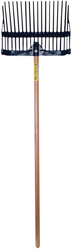 Fortex-Fortiflex 1308181 Stall Fork, Plastic Tine, Polycarbonate Handle, Black