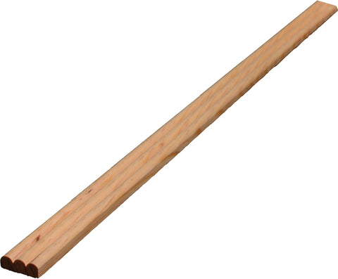 ALEXANDRIA Moulding 00090-20096C1 Screen Trim, 96 in L, 3/4 in W, Pine Wood, Natural, Pack of 16