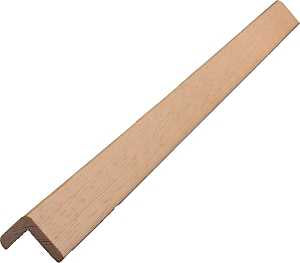 ALEXANDRIA Moulding 0W204-20096C1 Corner Guard Moulding, 96 in L, 1-5/16 in W, Polycarbonate, Pack of 6
