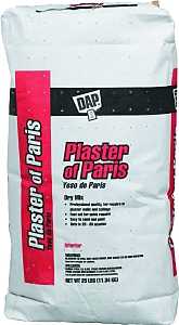 DAP 10312 Plaster of Paris, Powder, White, 25 lb Bag