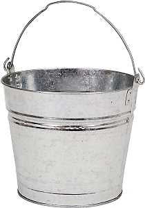 Behrens 1212GS Pail, 12 qt Capacity, Galvanized Steel