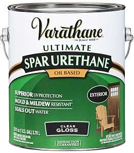 Varathane 9231 Spar Urethane Paint, Gloss, Liquid, Clear, 1 gal, Can, Pack of 2