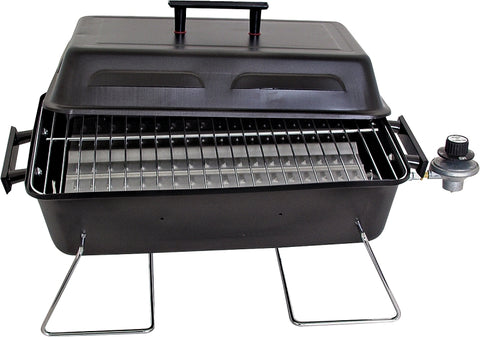 Char-Broil 465133010 Portable Gas Grill, 11,000 Btu, Propane, 1-Burner, 190 sq-in Primary Cooking Surface, Black