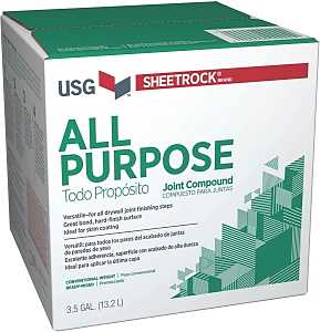 USG 380122048 Joint Compound, Paste, Off-White, 3.5 gal