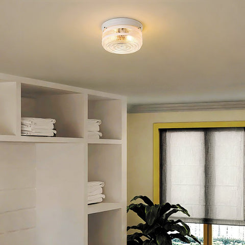 Boston Harbor F14WH02-8002CL3L Two Light Ceiling Fixture, 120 V, 60 W, 2-Lamp, A19 or CFL Lamp, White Fixture