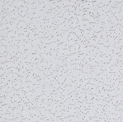 USG Fifth Avenue Series 270 Ceiling Panel, 2 ft L, 2 ft W, 5/8 in Thick, Mineral Fiber, White