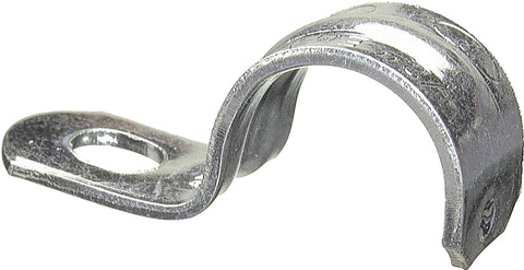 Halex 96111 1-Hole Rigid Conduit Strap, 1/2 in, Steel, Galvanized