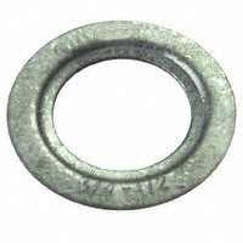 Halex 96831 Rigid Reducing Washer, 1 x 1/2 in, 0.87 in ID, 1-3/4 in OD, Steel, 2/BAG