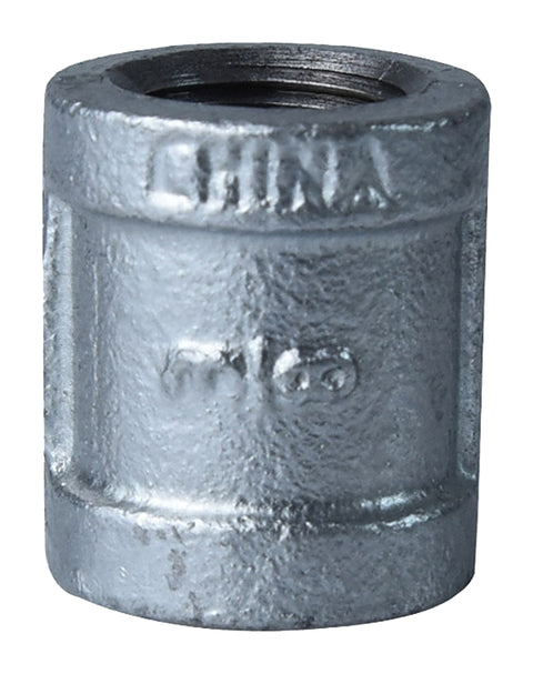 ProSource 3/8GM Pipe Coupling, 3/8 in, NPT, Steel, 40 Schedule, 300 psi Pressure
