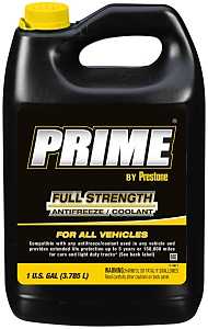 Prestone AF3000 Coolant, 1 gal, Green/Yellow, Pack of 6