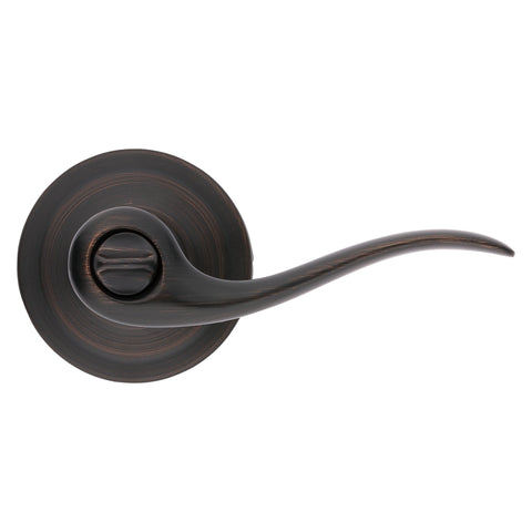 Kwikset Signature 740TNL 11PSMTCP Entry Lever, Venetian Bronze, Zinc, Residential, Re-Key Technology: SmartKey