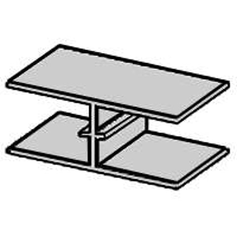 Tamlyn PC1532 Plywood Clip, 32 with PC, 28 without PC Roof Span, Aluminum, Mill