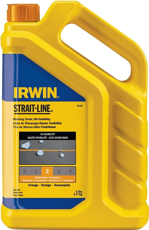 Irwin 65105 Marking Chalk Refill, Orange