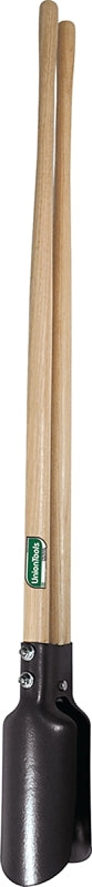 UnionTools 78002 Post Hole Digger, 10-1/4 in L Blade, Riveted Blade, HCS Blade, Hardwood Handle, 58-3/8 in OAL