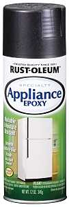 Rust-Oleum 7886830 Appliance Epoxy Spray, Gloss, Black, 12 oz, Can