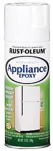 Rust-Oleum 7881830 Appliance Epoxy Spray, Gloss, White, 12 oz, Can