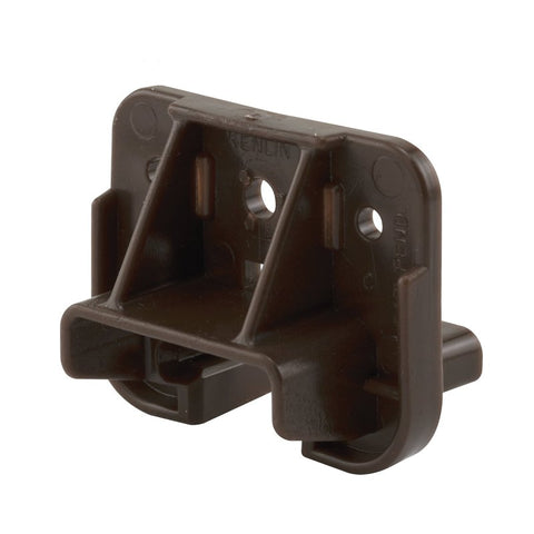 Prime-Line R 7321 Drawer Track Guides and Glides, Plastic, Dark Brown