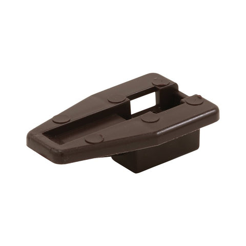 Prime-Line R 7321 Drawer Track Guides and Glides, Plastic, Dark Brown