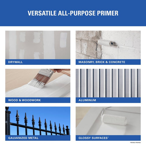 Kilz 20002 Premium Exterior Primer, White, 1 qt