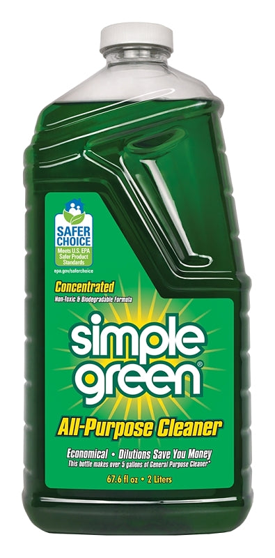 Shell Bag Cleaner Simple Green 2710000613014 Concentrated All-Purpose Cleaner, 67 oz Bot ...