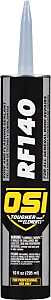 OSI RF140 Series 1938618 Gutter and Seam Sealant, Black, Liquid, 10.5 oz Cartridge, Pack of 12