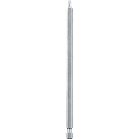 DEWALT DW2262 Power Bit, #2 Drive, Square Recess Drive, 1/4 in Shank, Hex Shank, 6 in L, Steel