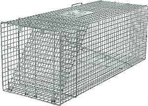 Victor 1081 Animal Trap, 15 in W, 15 in H, Spring-Loaded Door