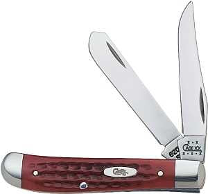 Case 784 Folding Pocket Knife, 2.7 in Clip, 2-3/4 in Spey L Blade, Tru-Sharp Surgical Stainless Steel Blade, 2-Blade