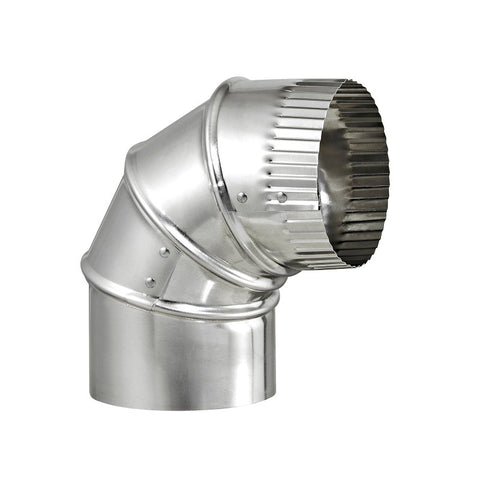 Lambro 2310 Adjustable Duct Elbow, 26 ga Gauge, Aluminum