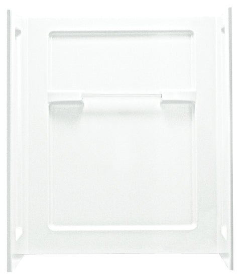 Sterling Advantage Series 62034100-0 Shower Wall Set, 48 in L, 34 in W, 55-1/4 in H, Vikrell, Swirl Gloss, White
