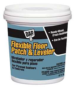 DAP Bondex 59184 Floor Leveler and Patch, Gray, 1 qt Tub