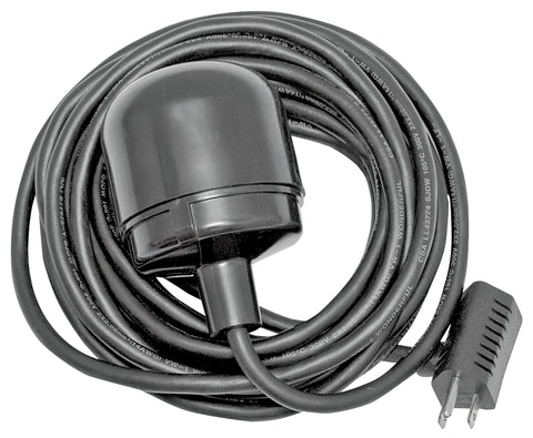 Superior Pump 92000 Float Switch, 10, 90 A, 120 V