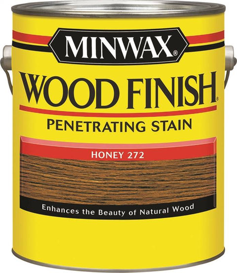 Minwax 711490000 Oil Based Penetrating Wood Finish, 1 gal, 500 - 600 sq-ft, Honey