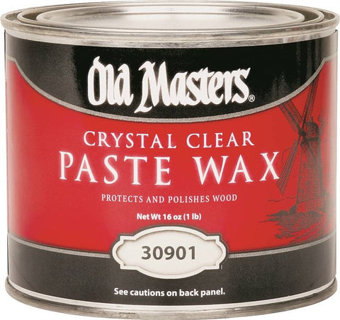 Old Masters 30901 Crystal Paste Finishing Wax, 1 lb, Can