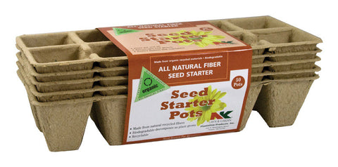 Plantation Products Peat Pot 10 Number of Cells 1.3 in. 5