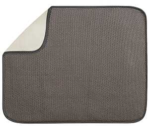 Interdesign 40131 Drying Mat, 18 in L, 16 in W, Microfiber Terry/Polyester